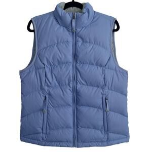 L.L. Bean Goose Down Puffer Vest Light Purple Size Medium
